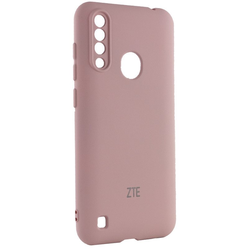 Silicone Cover My Color Full Camera (A) для ZTE A7 Fingerprint 2020 (Pink sand)-1